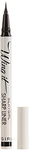 Silkygirl Wing It Sharp Liner 01 Super Black 0.5 Grams