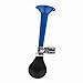 ZJchao Bugle Squeeze, Portable Bike with Metal Mount for Cycling Scooter Golf Cart Handlebars Handle Rubber Bicycle Bell Air Horn Honking Alarm Bike Bell Trumpet Cycling (Blue)