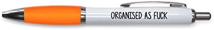 Rude Pens For Adults | Funny Boss Gifts Leaving Presents For Colleagues | Silly Ballpoint Pen Novelty Funky Stationery Quirky Gift Office Desk Accessories (Black_PAP15)