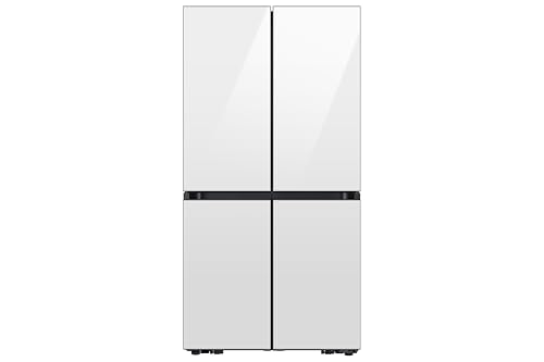 Image of Samsung 650 L, Convertible, Digital Inverter, Frost Free, French Door Refrigerator (RF65DB90BD12TL, White, Clean White)