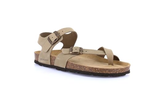 Grunland Sandale à Entre-Doigts SARA SB6917 Nu-Pieds Ergonomique Femme