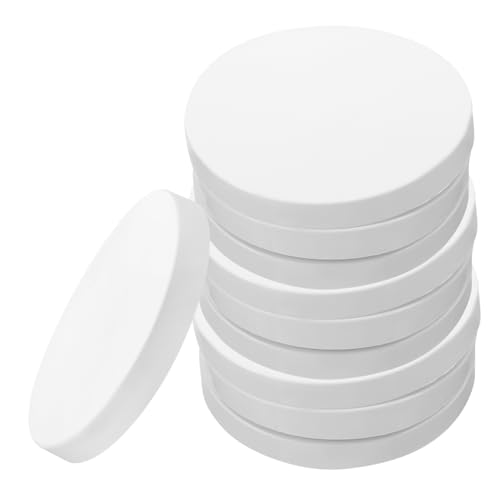 Happyyami Wooden Stake Protection 10pcs Piling Caps for Docks Small Piling Covers Sturdy PVC Material