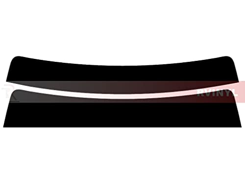 Rvinyl Window Tint Kit Compatible with Lexus is 2001-2005 - Windshield Strip Visor - 5%