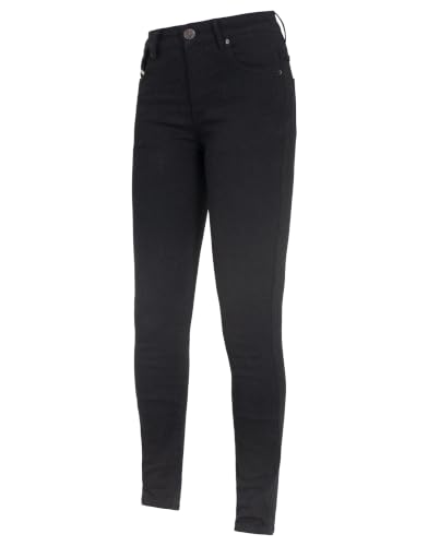 Image of John Doe Ruby Women's Motorcycle Jeans, black, 32W x 30L