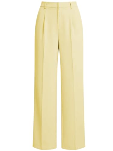 Image of GRECIILOOKS Trousers for Woman | Womens High Rise High Waist Flared Korean Style | Formal Pant for Women Office Wear| Track Pants for Womans Elegant for College & Events (Available in Plus Size)