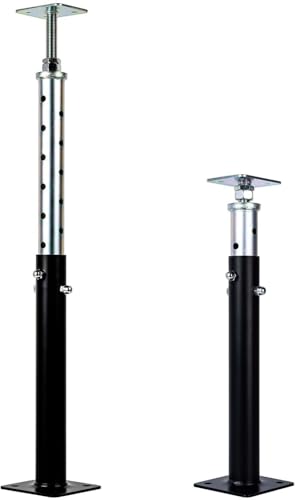 Lot de 4 supports de poteau réglables en hauteur de 15 à 23 cm - Pour pèse-maison - 2 pièces - Réglable de 50 à 84 cm