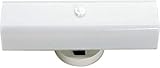 Nuvo SF77/990 with Convenience Outlet with U Channel Glass, 2-Light