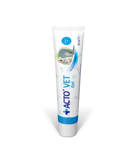 Acto® Vet Gel 50 ml – Wundpflegegel für Katzen & Hunde | Alkoholfrei, Hautfreundlich & Feuchtigkeitsspendend | Für die Pflege von akuten, chronischen & infizierten Tierwunden