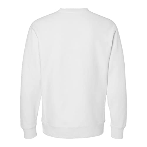 Independent Trading Co. - Legend - Premium Heavyweight Cross-Grain Crewneck Sweatshirt - IND5000C - XL - White2