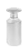 Produktbild HENDI Salzstreuer, mit Schraubkappe, Pfeffer& Salzstreuer, ø80x(H)195mm, 630105, Silber