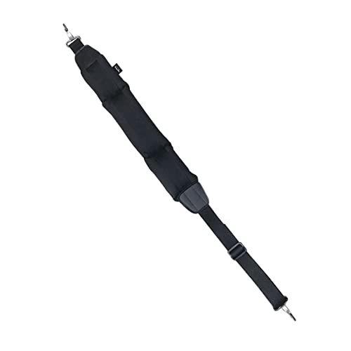 Intech Single Adjustable Golf Bag Padded Shoulder Strap Replacement, Black #TOP4