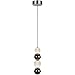 Alora Lighting PD321815PN Onyx - 11W LED Pendant-15.13 Inches Tall and 4.38 Inches Wide, Finish Color: Polished Nickel