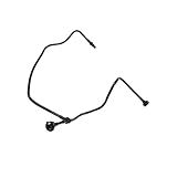 ACROPIX 166-500-02-91 166-500-10-91 Coolant Breather Pipe Radiator Overflow Hose for Mercedes-Benz GL450 GL550 GLS550 ML550 ML63 12-19 Expansion Tank Hose Coolant Recovery Line Car Parts