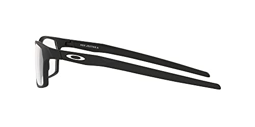 Image of Oakley Mens OX8174F Hex Jector Low Bridge Fit Rectangular Eyeglasses