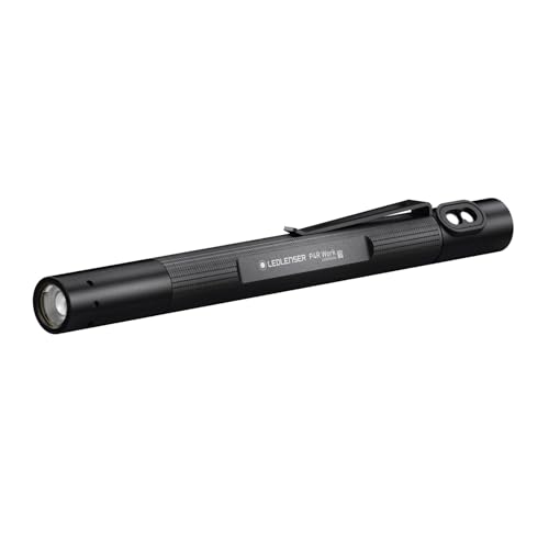 Ledlenser P4R Work | 2020 | LED Stiftleuchte Werkstatt Handwerker | Taschenlampe | aufladbar mit Lithium Akku | 170 Lumen | fokussierbar | Leuchtweite...