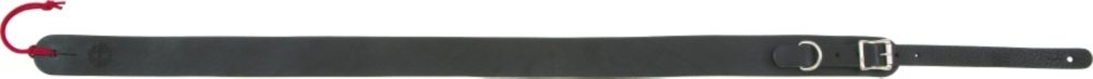 DiMarzio DD 3252BKS Custom - Correa de piel italiana con hebilla, color negro