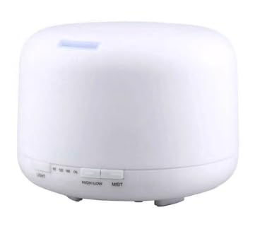 500ml Premium, Essential Oil Diffuser, 5 In 1 Ultrasonic Aromatherapy Fragrant Oil Vaporizer Humidifier, Timer and Auto-Off Safety Switch, 7 LED Light Colors new