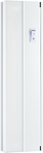 Enbrighten Premium 13 Inch Fluorescent Under Cabinet Light Fixture, Direct Wire, Warm White, Steel Housing, On/Off Switch, No Hum, Flicker Free, Ideal for Kitchen, Office, Garage, Workbench and more, 16029