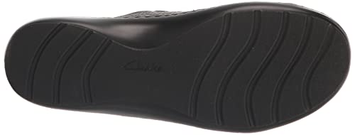 Clarks Women's Cora Harbor Loafer, Black Leather, 7 #TOP14