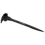 Neilsen CT5067 19mm 21mm Ratchet Scaffolding Wrench Ratchet Podger 24 Tooth Ratchet Mechanism Claw Hammer Head Pry Bar Handle Chrome Vanadium