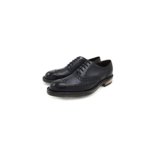 Zapatos de cuero para hombres hechos a mano con diseño Oxford premium