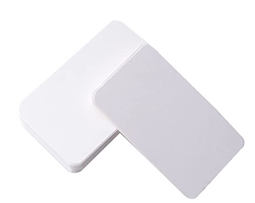 Sowaka 50 Pcs Mini Cards Kraft Paper Cardboard Small Cards Message Blank Flash Business Cards for Festival Thank You Thanksgiving Index Notes DIY Craft Project Scrapbooking Vocabul image 1