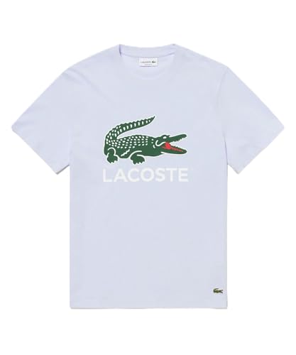 Lacoste TH6396-99 Men's Official Crocodile Logo Graphic T
