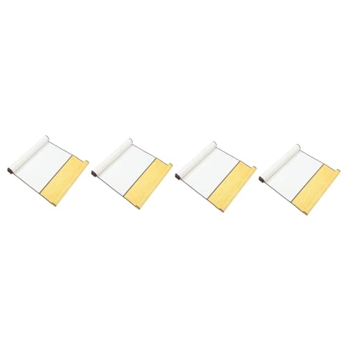 Papier de peinture chinoise rétro NUOBESTY lot de 4 feuilles vierges pour déco
