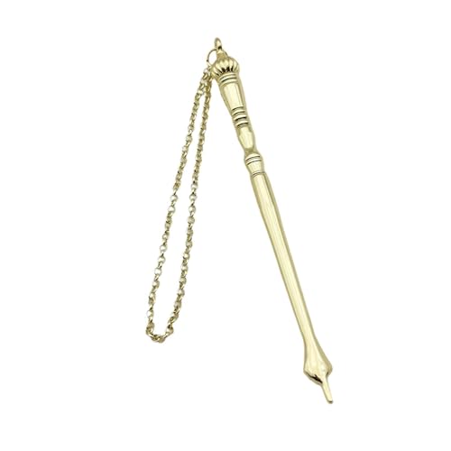 Sharplace Pointeur biblique, pointeur Yad Torah, pointeur de doigt, pointeur de présentation, outil de lecture de la Bible, pointeur manuel Yad pour adultes et, Tête d'oignon dorée