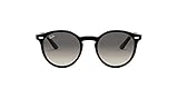 Protective case included Ray-Ban 0Rj9064S Gafas de Sol, Black, 44 Unisex-Niño