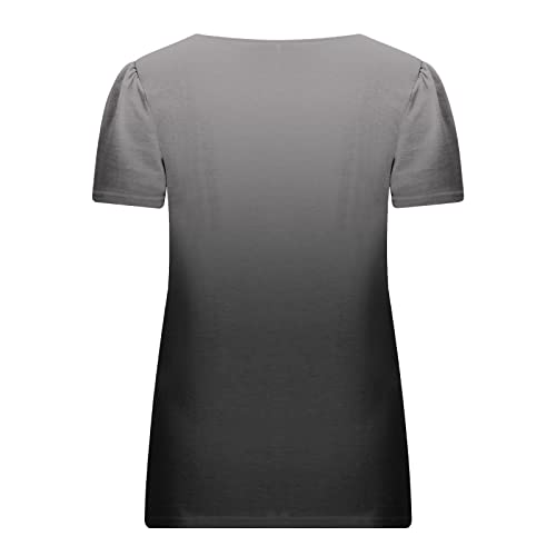 Camiseta feminina manga curta gola coração decote quadrado gola redonda blusa casual camisa meninas