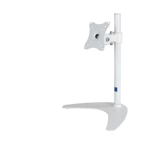 FBXRXZFPJ Soporte for Monitor LCD de Ordenador de 22/24/27 Pulgadas, Base giratoria de Pantalla Vertical, Soporte de Aumento de Escritorio(White)