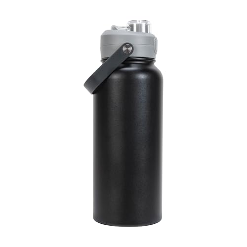 Image of PUMA unisex-adult 32oz Insulated Stainless Steel Water Bottle With Carry Handle