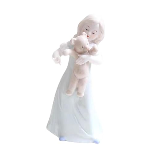 Statue de fille créative, idée cadeau idéale pour salon et bureau