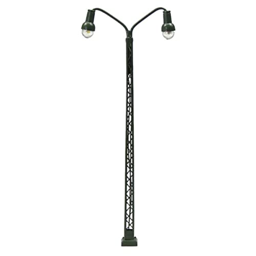 SPORTARC 3 Stück Modelleisenbahnleuchten La für TTice Mast-Lichtschiene für TT Modellbau Layout 20mA