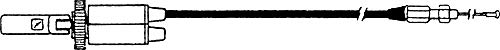 SP1 05-146-01 Single Universal Choke Cable - 24 1/2in.