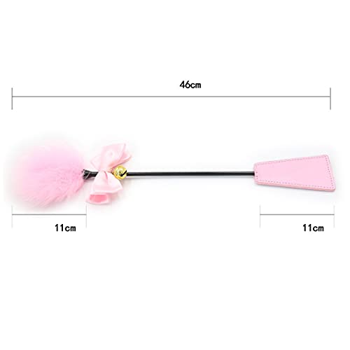 Spanking paddle sex erotische SM leer met veer klokken fetish bondage boeien, koppels rollenspellen, bedboeien, flirten… - Afbeelding 6