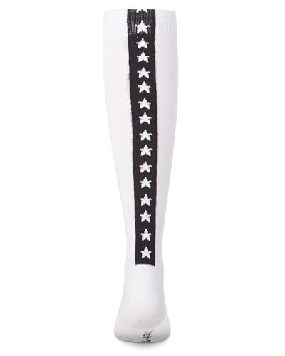 MeMoi Girls' Star Backed Knee High Socks