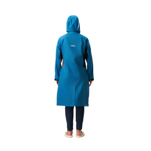 Image of ZEEL Ladies High Neck Raincoat | Waterproof Long Raincoat with Belt, Zeel Diva ZKL01 Parent