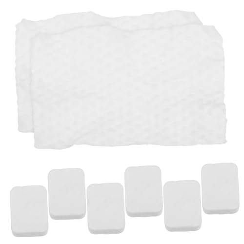 UKCOCO 8 piezas Unidades Discos de Algodón Desmaquillantes con Patrón Grueso para Limpieza Facial Uñas Recomendados por Tatuadores Aptos para Tipo de Piel