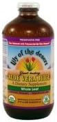 Lily Of The Desert Organic Whole Leaf Aloe Vera Juice ( 12x32 OZ) ( Value Bulk Multi-pack)
