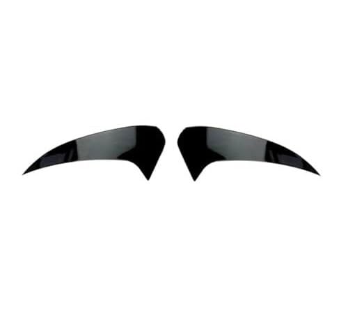 Alerón Lateral para Parachoques Trasero Coche 2 Unidades para Benz CLS C257 CLS350 CLS450 2018-2020 Rejillas Ventilación Y Marco ABS Alerón de Techo