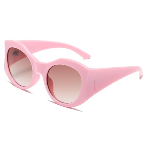 Lunettes de soleil œil de chat vintage contre l'éblouissement avec monture papillon oversize