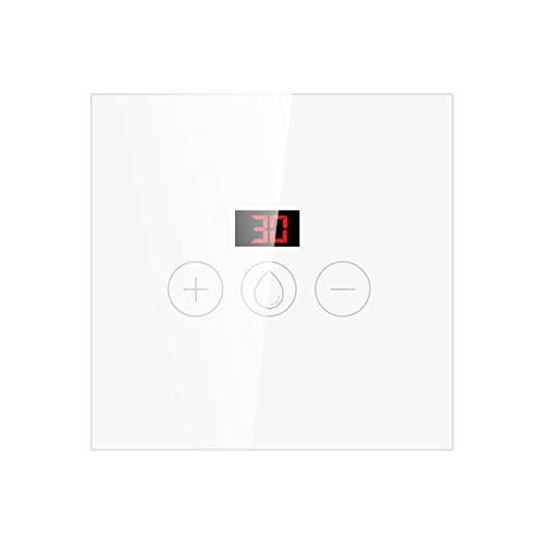 Rtauhife Interruptor de Caldera WiFi, Interruptor de Calentador de Agua Inteligente EstáNdar de la UE el Control de la AplicacióN Tuya Smart Life Funciona con