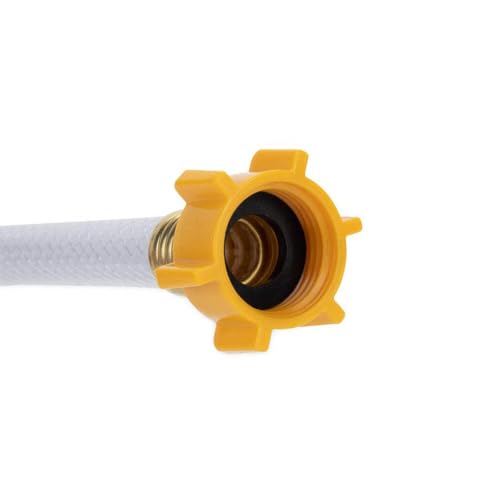Image of Camco TastePURE 25-Ft - RV Drinking Water Hose - Contains No Lead, No BPA & No Phthalate - Features Reinforced Design & Crafted of PVC - 1 /2 inch Inside Diameter, Made in the USA (22733)