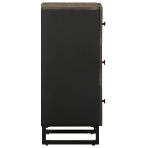 Meuble de salon pour rangement ordonné buffet bois manguier