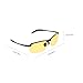 KESYOO 4pcs Night Driving Glasses for Men and Women Color-changing Lenses for Enhanced Visibility Nighttime Riding Glasses for Motorcycles and Cars Lightweight and Comfortable Design