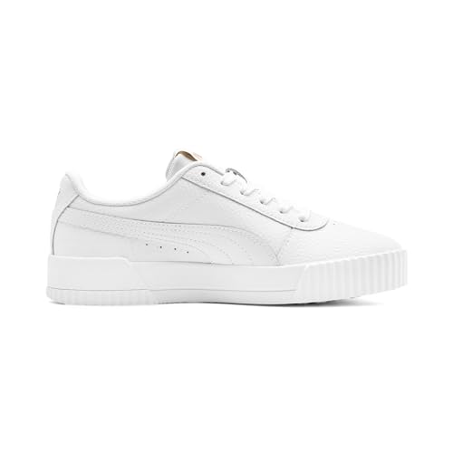 Image of Puma Carina 2.0 Synthetic Leather Lace Up Women's Sneakers