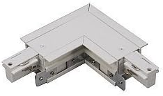 WAC Lighting WLLC-RT-BK W Track - Recessed L Connecter Earth Left