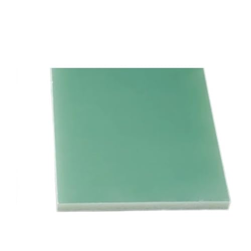 Placa de fibra de vidrio FR-4 verde claro resina epoxi de 200x200x1mm 3 unidades